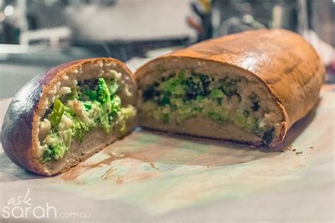 Recipe: Broccoli & Cheese Stuffed Bread – Ask Sarah