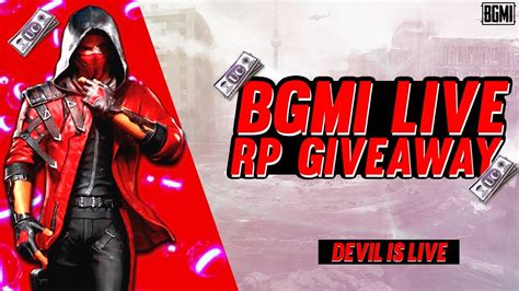 Bgmi Live Uc And Rp Giveaway Pubg Mobile Uc Giveaway Battlegrounds