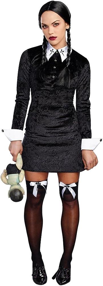 Adult Wednesday Addams Costume Uk