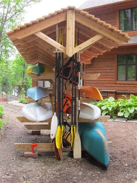 Diy Kayak Storage Rack Ideas