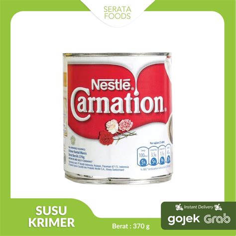 Jual Nestle Carnation Krimer Susu Kental Manis 370 Gr Shopee Indonesia