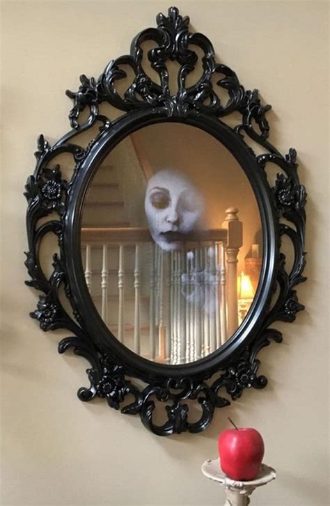 45 Striking Halloween Mirror Decor Ideas DigsDigs