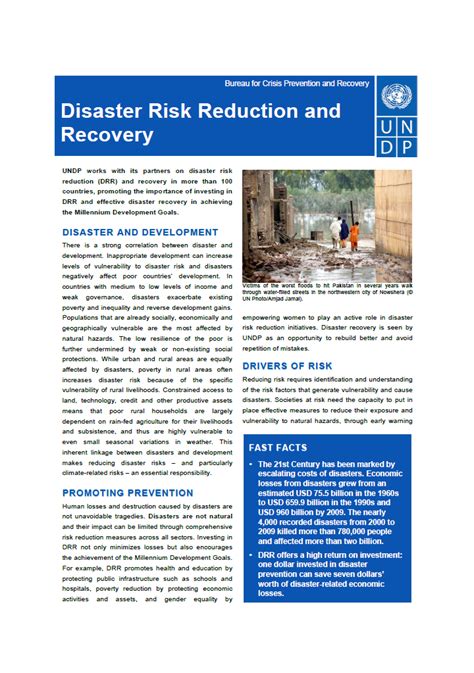 Disaster Risk Reduction And Recovery Resources • Susana