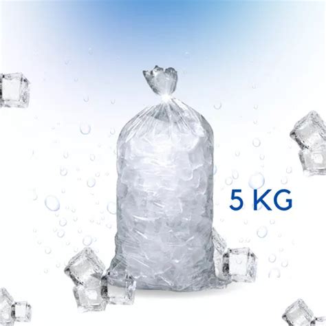 Kilo Bolsa De Hielo Transparente Para Kg X Cm Mercadolibre