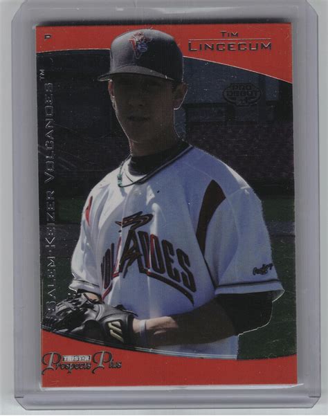 2006 TriStar Prospects Plus 8 Tim Lincecum EBay