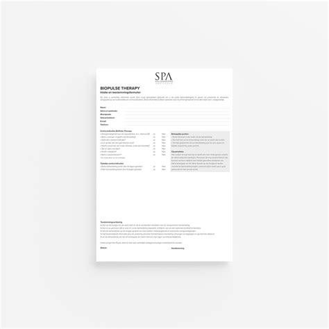 Intake Formulier Biopulse