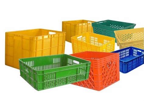 Plastic Crate Container, Capacity: 50-60 kg at best price in Amritsar ...