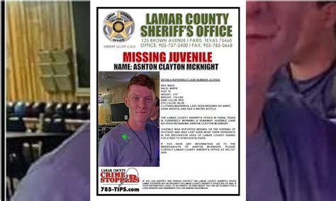 Lamar County Sheriff Office Seeks Help In Locating Missing Juvenile