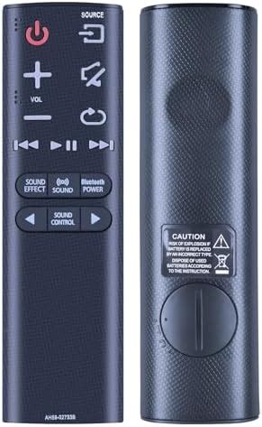 TCNOUMT New Replacement For Samsung Soundbar AH59 02733B Remote Control