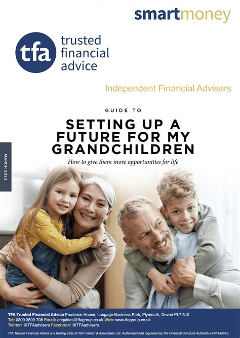 TFA Smart Money guide to setting up a future for my grandchildren