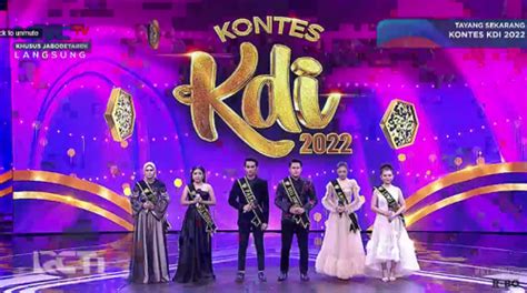 Selamat Ini 5 Besar Kontestan Kdi 2022 Okezone Celebrity