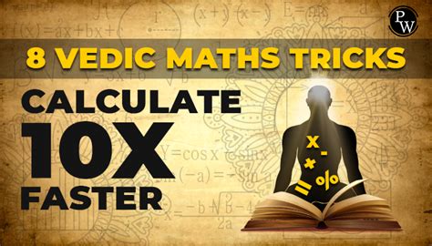 8 Vedic Maths Tricks Physics Wallah