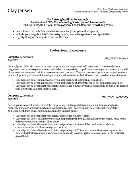 Resume Templates | PaperInk.io