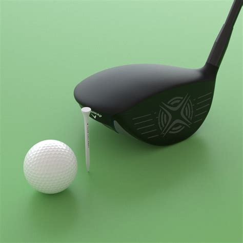 Golf Tee 3d Model