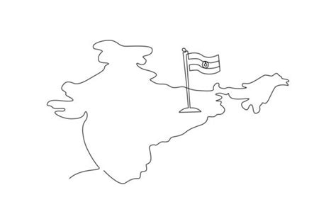 Indian Flag Outline Vector Art, Icons, and Graphics for Free Download