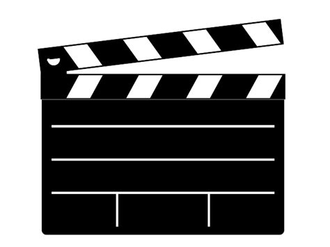 Clapboard Template Clipart Best