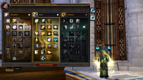 PvE Holy Priest Talents Builds Glyphs Cataclysm Classic Warcraft