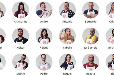 Masterchef Brasil Quem S O Os Participantes Da Nova Temporada