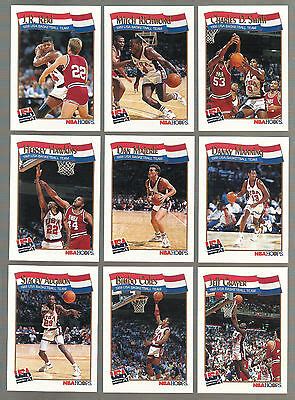 1991 92 NBA Hoops Team USA Olympics Card Sub Set 18 Cards EBay