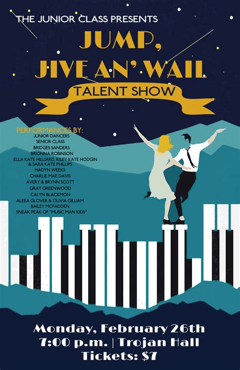 Talent Show Poster 17-18 with Cast List - Tattnall Square Academy