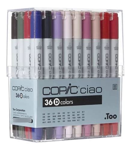 Conjunto De Marcadores Copic Ciao Piezas Set D Env O Gratis