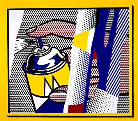 Reflections Spray Ii Roy Lichtenstein 1988 Roy Lichtenstein Pop