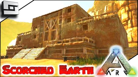 Ark Scorched Earth New Adobe Base Place E12 Scorched Earth Map Gameplay Youtube