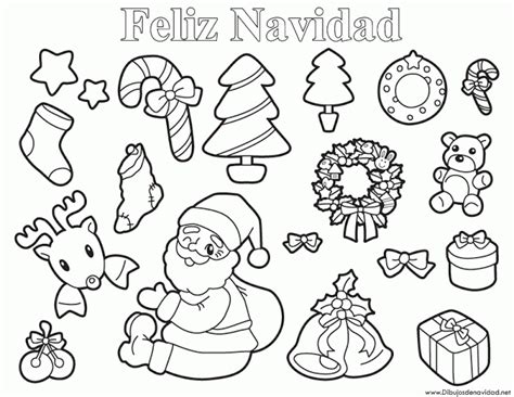 Dibujos de Navidad para colorear y recortar | Colorear imágenes