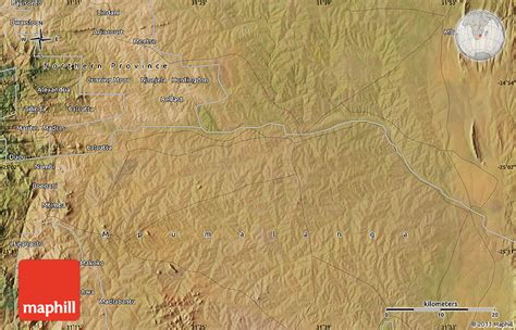 Satellite Map of Hazyview