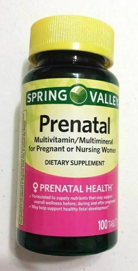 Moringo Spring Valley Prenatal Multivitamin Multimineral