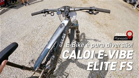 E Bike Full Suspension Caloi E Vibe Elite Fs Test Ride Pedal