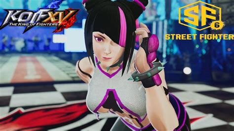 Street Fighter 6 Juri Mod Kof Xv Youtube