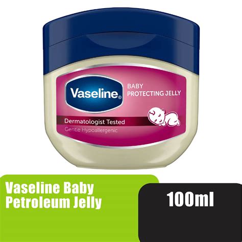 Vaseline Baby Protecting Jelly 100ml - Moisture Locking Baby Skin Care
