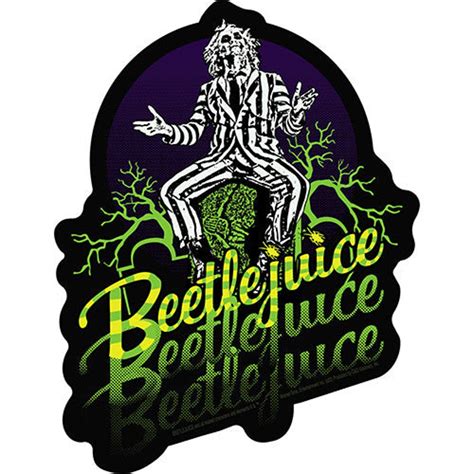 Beetlejuice Times Sticker Decal X Inch Michael Keaton Tim