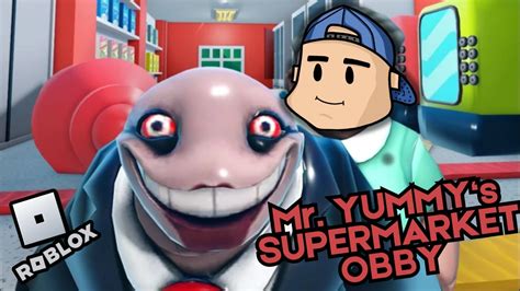 Roblox Escape Mr Yummy Supermarket Obby Youtube