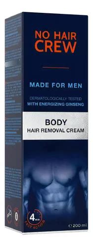 No Hair Crew Body Crema Depilatoria Corporal Hecha Para Hombres