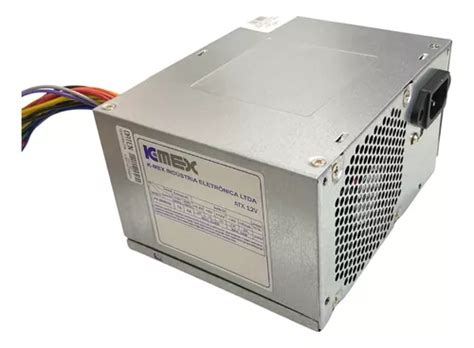 Fonte Atx Kmex Px300cng 200w Real 12v 110 220v Cabo Cor Cinza 110V