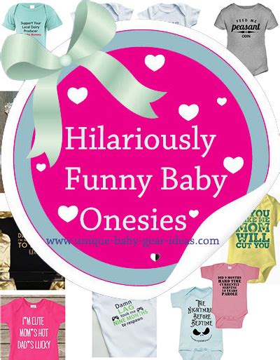 Funny Baby Onesies with Hilarious Sayings for Boys and Girls