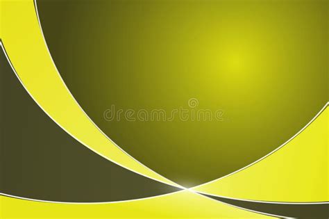 Elegant Yellow and Gold Illustrated Background with Copy Space. Stock ...