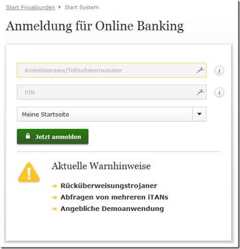 Commerzbank Online Banking Privatkundenportal Login