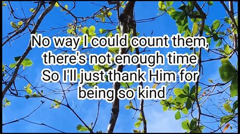 I Have Been Blessed Lyrics Video Praise And Worship Song Youtube