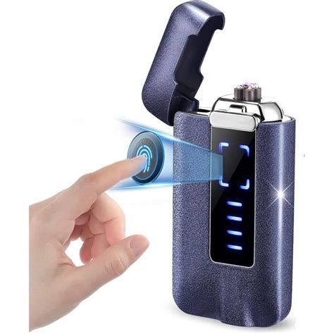 Briquet Rechargeable Briquet Plasma Commande Tactile Briquet Electrique