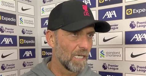 Jurgen Klopp Hits Out At Premier League Referee In Awkward Interview