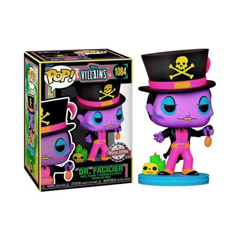 Funko POP Disney Villains Dr Facillier Black Light 1084