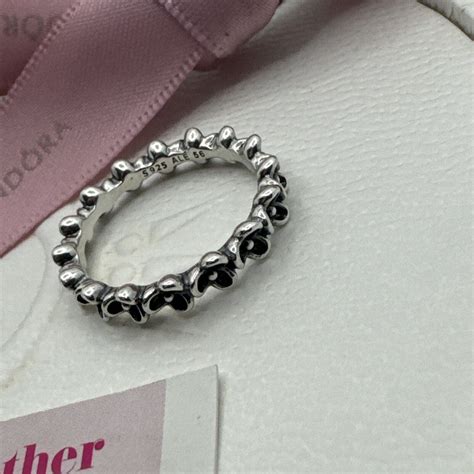 Pandora Ring Wandas Garden 190849 Size 56 Genuine Al Gem