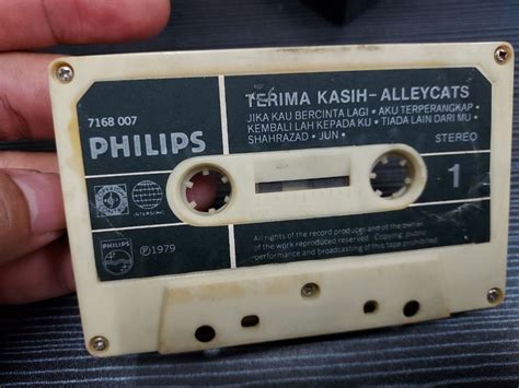 Kaset Alleycats 1979 Terima Kasih Hobbies And Toys Music And Media Cds