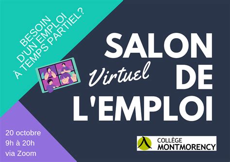 Salon Virtuel De L Emploi Tudiant Coll Ge Montmorency