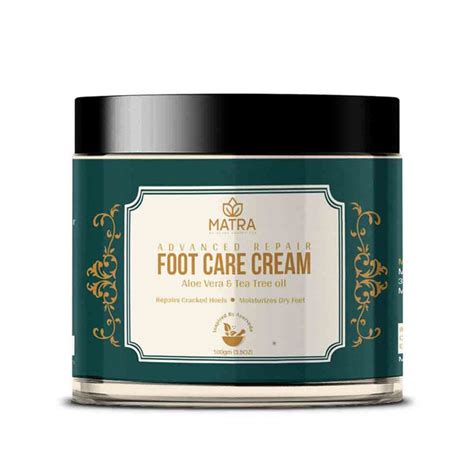 Buy Matra Foot Cream For Cracked Heels And Dry Feet With Aloe Vera And Tea Tree Oil Online