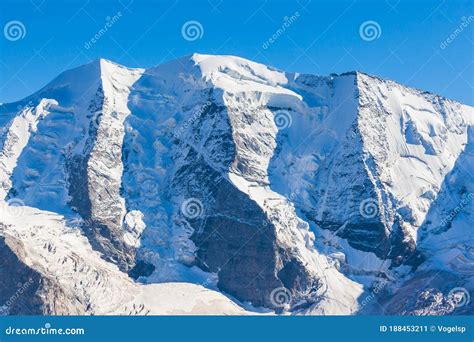 Summit Of Piz Palue Engadin Switzerland Royalty Free Stock