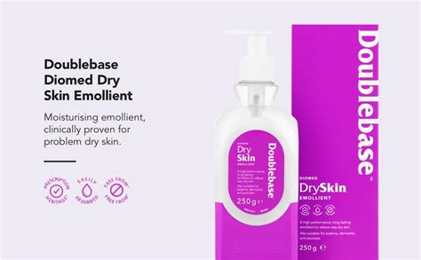 Doublebase Diomed Dry Skin Emollient Clinically Proven Moisturiser For